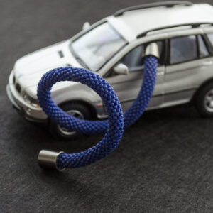 Men's Bracelet Minimalist Bandle Cobalt Blue Seed Bead Rope Everyday Style Gift for Boyfriend Marine Toho 15 Bracelet for Him Magnetic Clasp