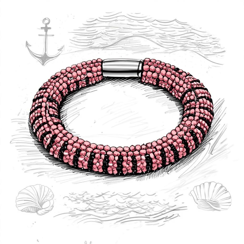 seed beaded crochet with the hook necklaces